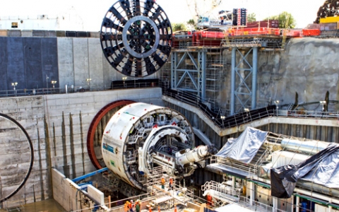 Construction of the Waterview Tunnel has begun