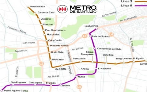 The Passenger Transport Company Metro, S.A. has awarded SICE with the supply and maintenance of the toll system and vending machines for Lines 6 and 3 of Metro de Santiago