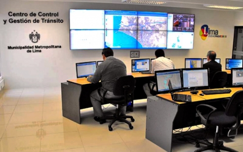 New traffic control centre installed by SICE opens in Lima (Peru)