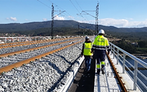 The Joint Venture formed by companies SICE and SICE Seguridad will maintain the tunnels from the Galician high speed train lines